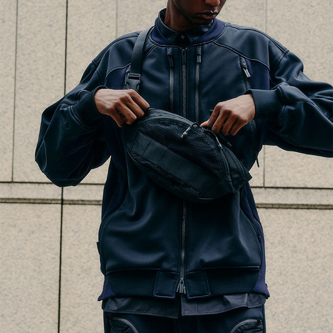 BLK White Mountaineering x BRIEFING BODY BAG BK2473802