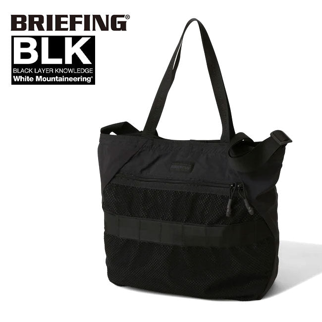 BLK White Mountaineering x BRIEFING 2WAY SHOULDER BAG BK2473803
