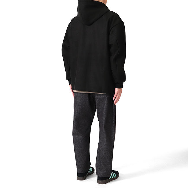 White Mountaineering MELTON ZIP UP HOODIE WM2473517