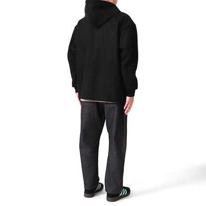 White Mountaineering MELTON ZIP UP HOODIE WM2473517