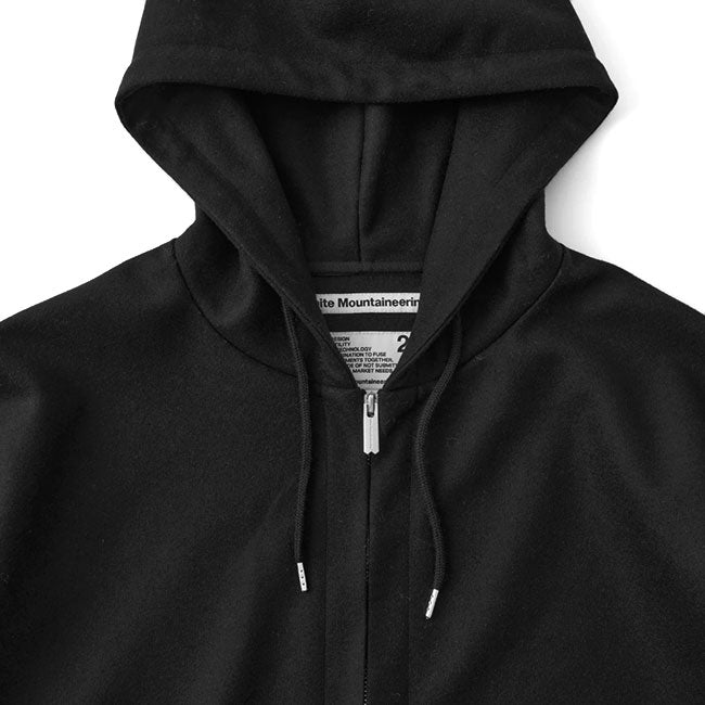White Mountaineering MELTON ZIP UP HOODIE WM2473517