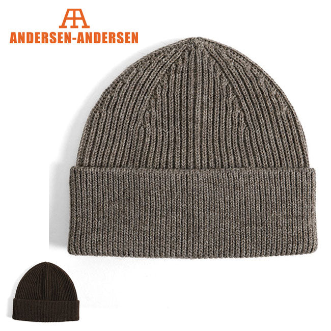 [予約商品] ANDERSEN-ANDERSEN ビーニー ロング ニットキャップ BEANIE LONG 5GG ナチュラル ニット帽 **