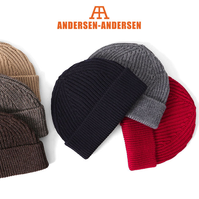 ANDERSEN-ANDERSEN アンデルセンアンデルセン ビーニー ショート ニットキャップ BEANIE SHORT 5GG ニット帽 帽子 (メンズ レディース)