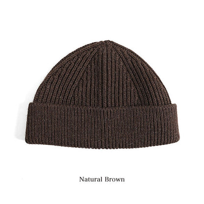 [予約商品] ANDERSEN-ANDERSEN ビーニー ショート ニットキャップ BEANIE SHORT 5GG ナチュラル ニット帽 帽子 メンズ **