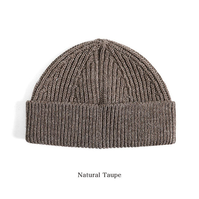 [予約商品] ANDERSEN-ANDERSEN ビーニー ショート ニットキャップ BEANIE SHORT 5GG ナチュラル ニット帽 帽子 メンズ **