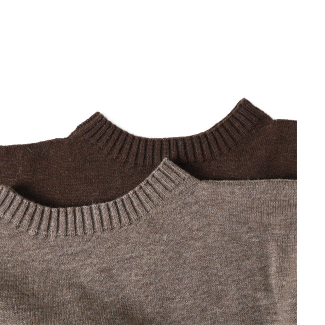 ANDERSEN-ANDERSEN アンデルセンアンデルセン 7ゲージ シーマン クルーネック セーター SEAMAN CREWNECK 7GG (メンズ レディース)