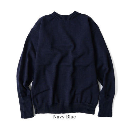 ANDERSEN-ANDERSEN アンデルセンアンデルセン 7ゲージ シーマン クルーネック セーター SEAMAN CREWNECK 7GG (メンズ レディース)