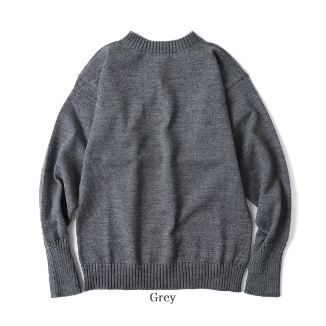 ANDERSEN-ANDERSEN アンデルセンアンデルセン 7ゲージ シーマン クルーネック セーター SEAMAN CREWNECK 7GG (メンズ レディース)