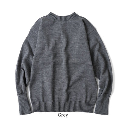 ANDERSEN-ANDERSEN アンデルセンアンデルセン 7ゲージ シーマン クルーネック セーター SEAMAN CREWNECK 7GG (メンズ レディース)