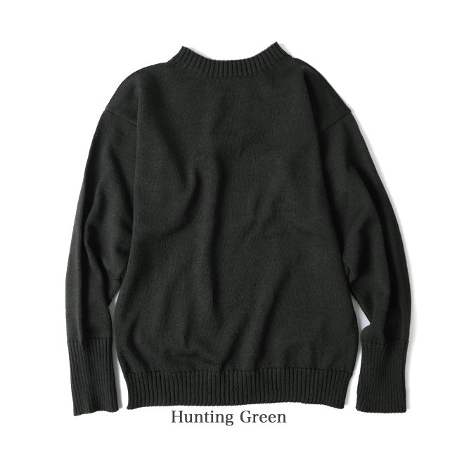 ANDERSEN-ANDERSEN アンデルセンアンデルセン 7ゲージ シーマン クルーネック セーター SEAMAN CREWNECK 7GG (メンズ レディース)
