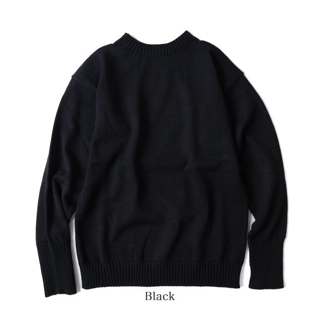 ANDERSEN-ANDERSEN アンデルセンアンデルセン 7ゲージ シーマン クルーネック セーター SEAMAN CREWNECK 7GG (メンズ レディース)