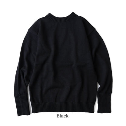 ANDERSEN-ANDERSEN アンデルセンアンデルセン 7ゲージ シーマン クルーネック セーター SEAMAN CREWNECK 7GG (メンズ レディース)