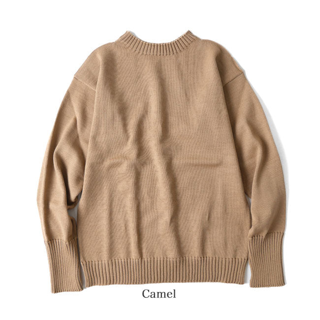 ANDERSEN-ANDERSEN アンデルセンアンデルセン 7ゲージ シーマン クルーネック セーター SEAMAN CREWNECK 7GG (メンズ レディース)