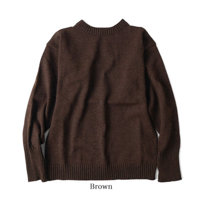 ANDERSEN-ANDERSEN アンデルセンアンデルセン 7ゲージ シーマン クルーネック セーター SEAMAN CREWNECK 7GG (メンズ レディース)