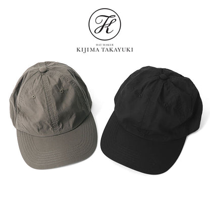 KIJIMA TAKAYUKI BACK GUM 6PANEL CAP 221108