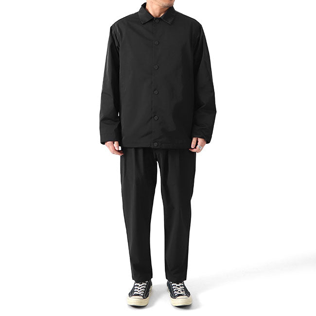 White Mountaineering BLK STRETCH 3 TUCK PANTS BK2271407