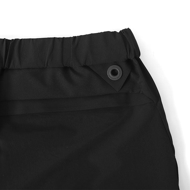 White Mountaineering BLK STRETCH 3 TUCK PANTS BK2271407