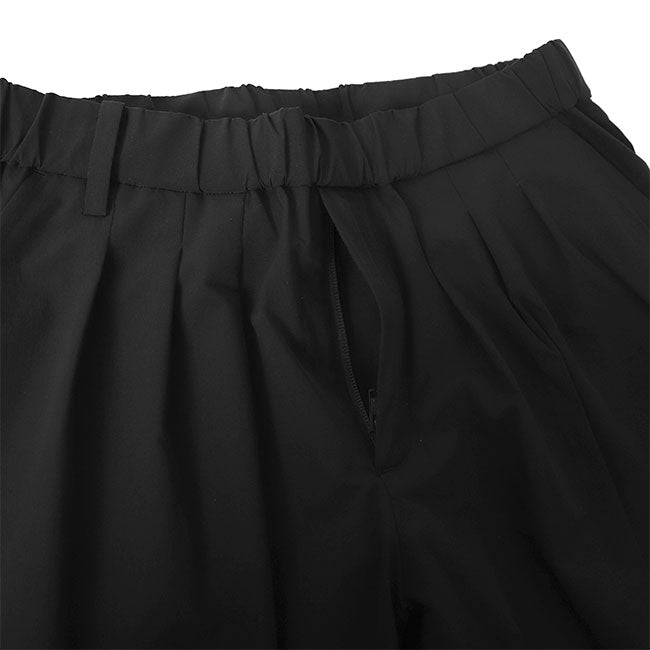 White Mountaineering BLK STRETCH 3 TUCK PANTS BK2271407