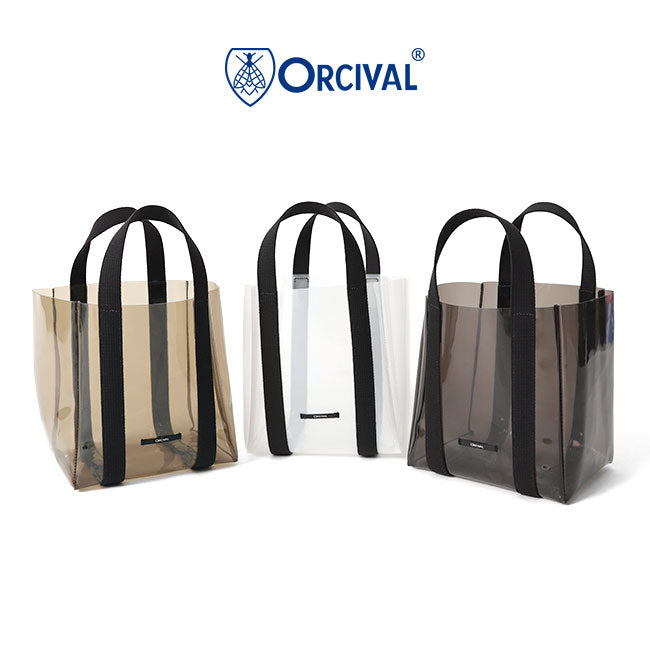 ORCIVAL オーシバル クリア PVC トートバック OR-H0080 NCV スケルトン