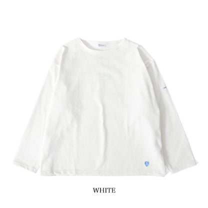 ORCIVAL オーシバル コットンロード ワイド ボートネック フレンチバスクシャツ B249 ロンT 長袖Tシャツ レディース