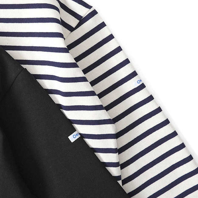 ORCIVAL オーシバル コットンロード ワイド ボートネック フレンチバスクシャツ B249 ロンT 長袖Tシャツ レディース