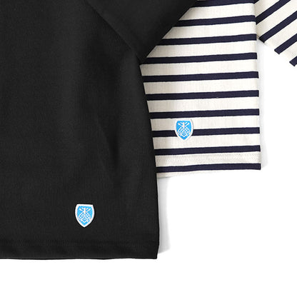 ORCIVAL オーシバル コットンロード ワイド ボートネック フレンチバスクシャツ B249 ロンT 長袖Tシャツ レディース