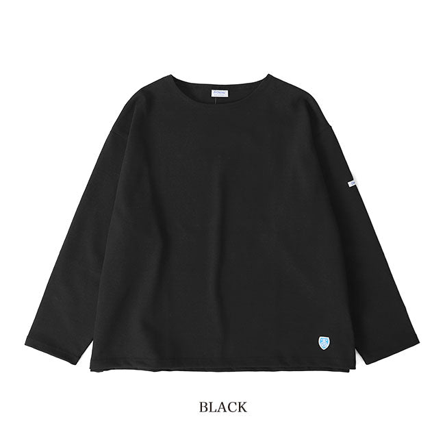 ORCIVAL オーシバル コットンロード ワイド ボートネック フレンチバスクシャツ B249 ロンT 長袖Tシャツ レディース