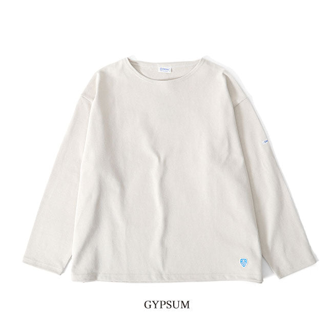 ORCIVAL オーシバル コットンロード ワイド ボートネック フレンチバスクシャツ B249 ロンT 長袖Tシャツ レディース
