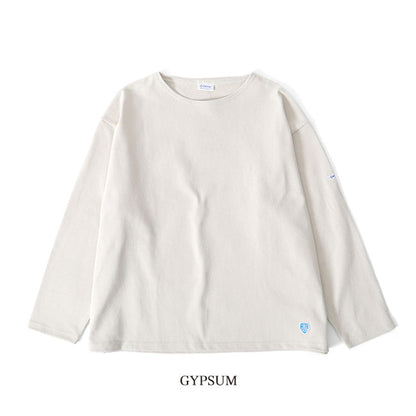 ORCIVAL オーシバル コットンロード ワイド ボートネック フレンチバスクシャツ B249 ロンT 長袖Tシャツ レディース