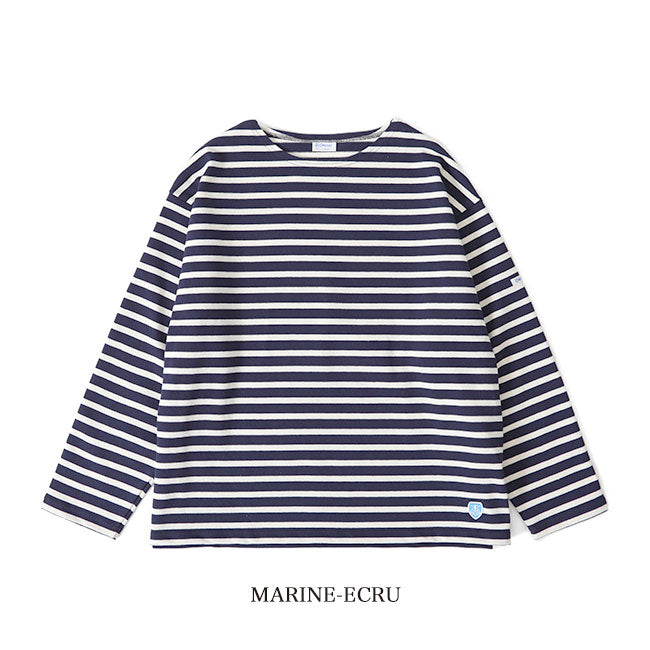 ORCIVAL オーシバル コットンロード ワイド ボートネック フレンチバスクシャツ B249 ロンT 長袖Tシャツ レディース