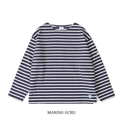 ORCIVAL オーシバル コットンロード ワイド ボートネック フレンチバスクシャツ B249 ロンT 長袖Tシャツ レディース