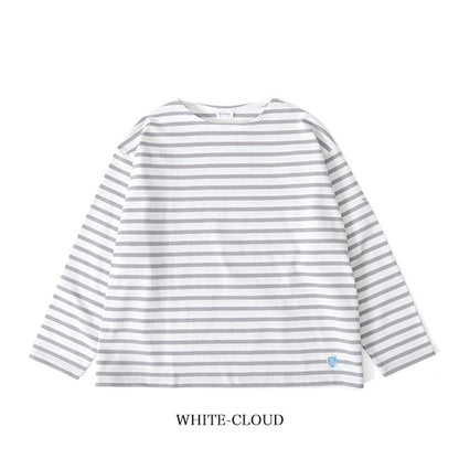 ORCIVAL オーシバル コットンロード ワイド ボートネック フレンチバスクシャツ B249 ロンT 長袖Tシャツ レディース
