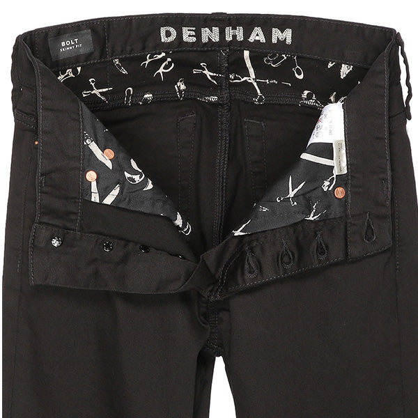 DENHAM デンハム BOLT FBL ボルト ブラック スキニージーンズ ジーパン デニム 黒 (メンズ)
