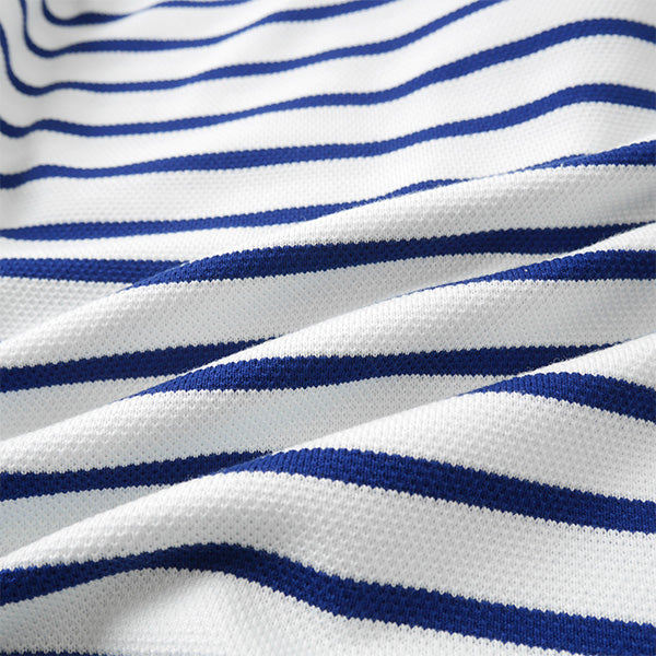 LACOSTE ラコステ ヘビー鹿子 ボーダーTシャツ TH218E コットンピケ (メンズ)