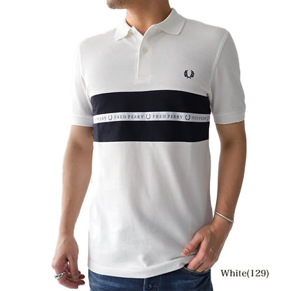 Fred Perry フレッドペリー 鹿の子 切り返しポロシャツ M5566 (メンズ)