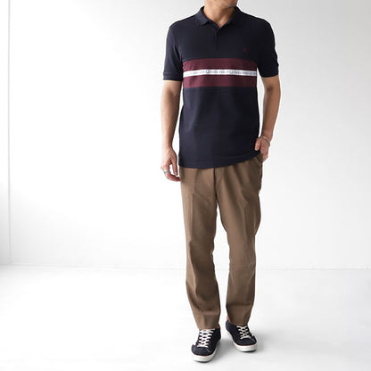 Fred Perry フレッドペリー 鹿の子 切り返しポロシャツ M5566 (メンズ)