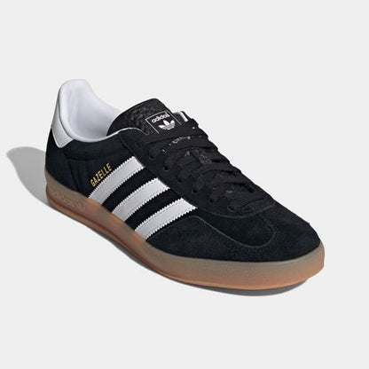 adidas アディダスオリジナルス GAZELLE INDOOR ガゼル インドア スニーカー JI2060 黒 シューズ ガムソール メンズ レディース