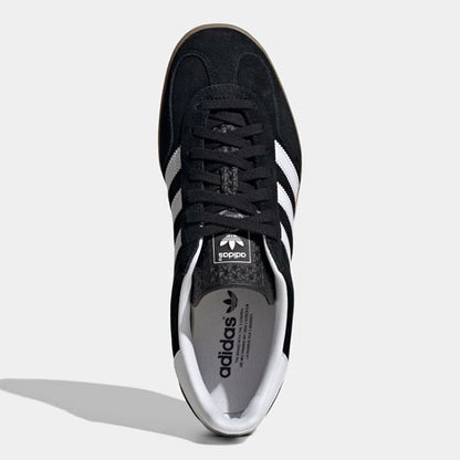 adidas アディダスオリジナルス GAZELLE INDOOR ガゼル インドア スニーカー JI2060 黒 シューズ ガムソール メンズ レディース