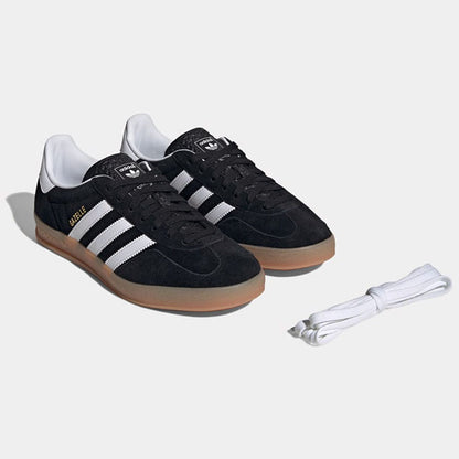 adidas アディダスオリジナルス GAZELLE INDOOR ガゼル インドア スニーカー JI2060 黒 シューズ ガムソール メンズ レディース