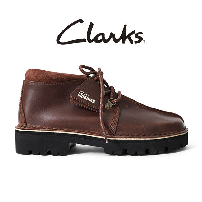 CLARKS クラークス Trek Hike トレック ハイク レザーシューズ 26178195 茶 ブーツ スニーカー メンズ