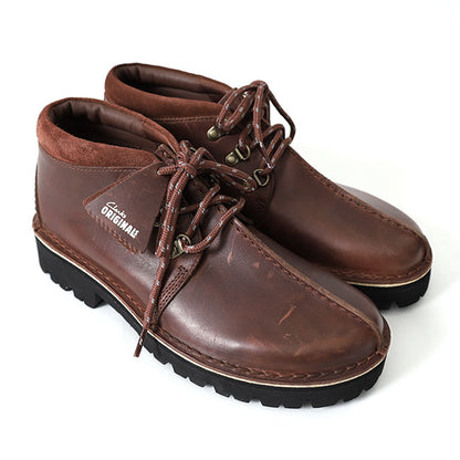 CLARKS クラークス Trek Hike トレック ハイク レザーシューズ 26178195 茶 ブーツ スニーカー メンズ