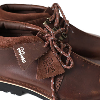 CLARKS クラークス Trek Hike トレック ハイク レザーシューズ 26178195 茶 ブーツ スニーカー メンズ