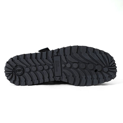 CLARKS クラークス Wallabee Scout ワラビー スカウト レザー モカシンブーツ 26177753 黒 メンズ