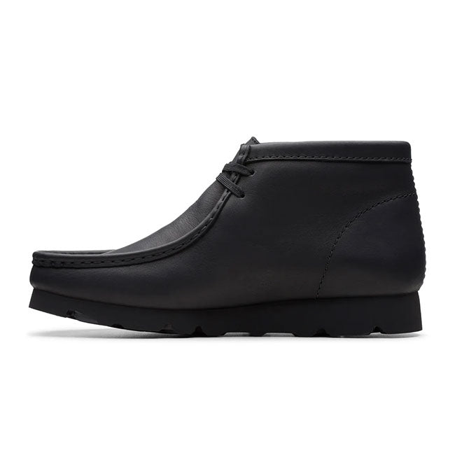 CLARKS クラークス Wallabee BT GTX レザー ワラビーブーツ ゴアテックス 26146260 黒 メンズ