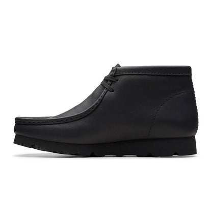 CLARKS クラークス Wallabee BT GTX レザー ワラビーブーツ ゴアテックス 26146260 黒 メンズ