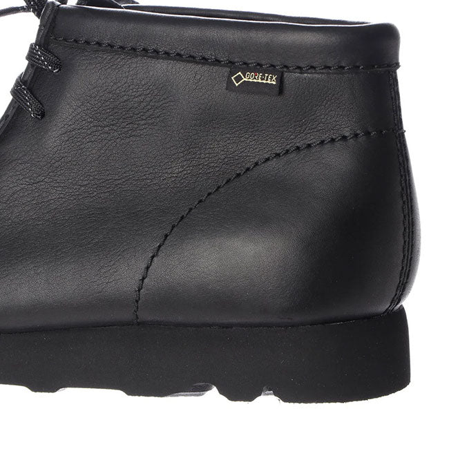 CLARKS クラークス Wallabee BT GTX レザー ワラビーブーツ ゴアテックス 26146260 黒 メンズ