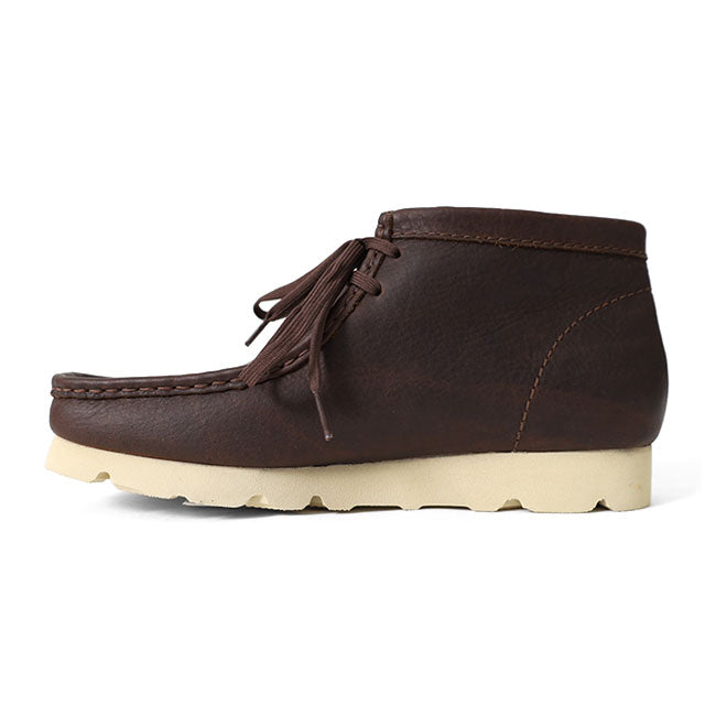 CLARKS クラークス Wallabee BT GTX レザー ワラビーブーツ ゴアテックス 26177730 茶 メンズ
