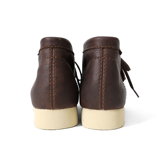 CLARKS クラークス Wallabee BT GTX レザー ワラビーブーツ ゴアテックス 26177730 茶 メンズ