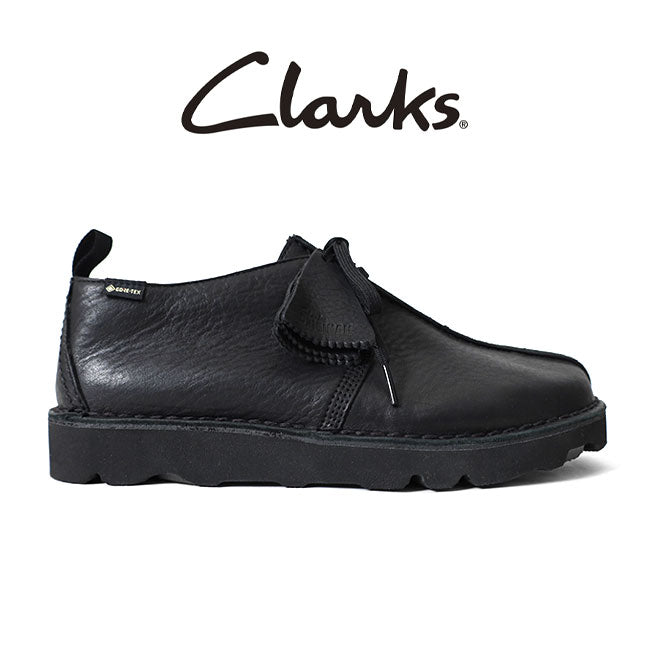 CLARKS クラークス Desert Trek GTX デザート トレック ゴアテックス レザーブーツ 26177725 黒 メンズ