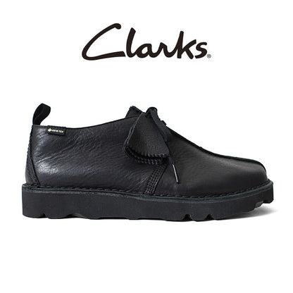 CLARKS クラークス Desert Trek GTX デザート トレック ゴアテックス レザーブーツ 26177725 黒 メンズ